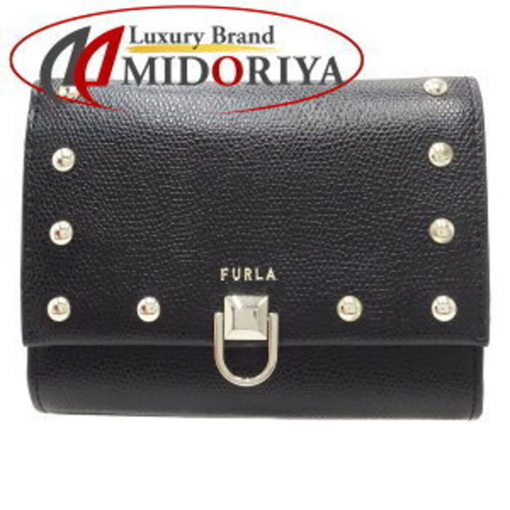 Furla Miss Mimi Wallet Bifold Leather Black